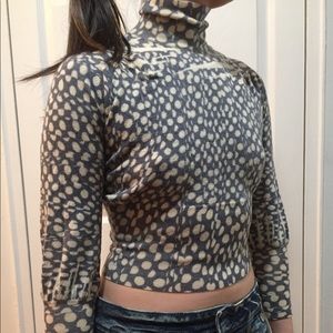 Paul Smith cropped polka dot sweater